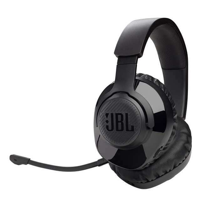 JBL Quantum 350 Wireless - Black - Wireless PC gaming headset with detachable boom mic - Hero image number null